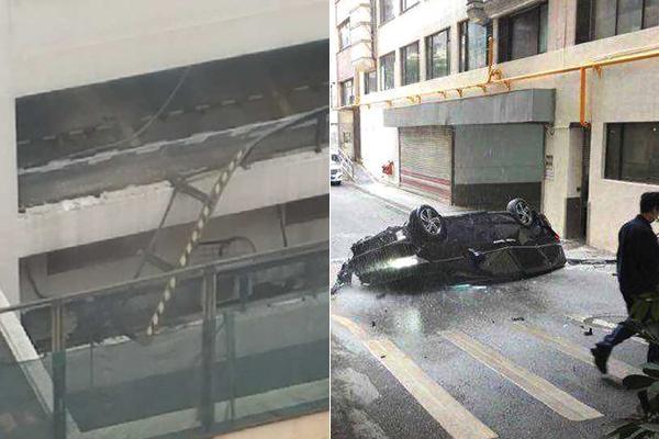 A cyclone caused widespread damage to homes and businesses in a coastal village