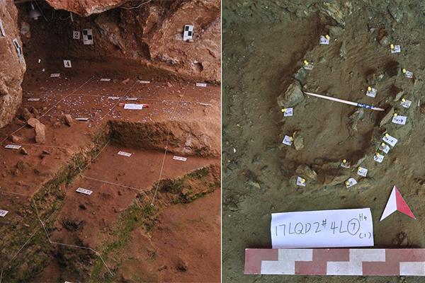 Archaeologists uncovered a collection of ancient artifacts at a dig site including pottery and jewelry