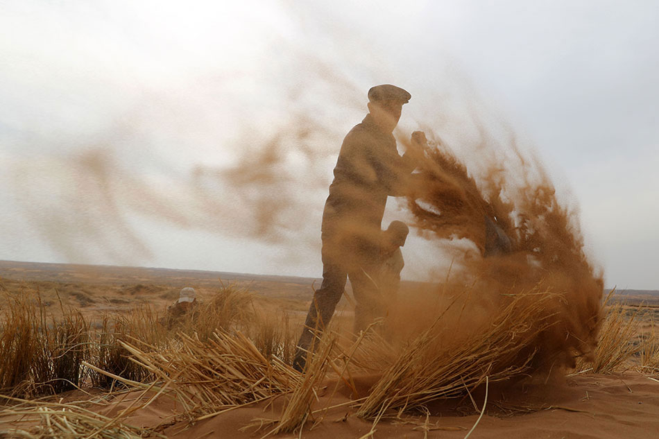 A photographer won a national award for a series of photos highlighting the impact of climate change on small towns