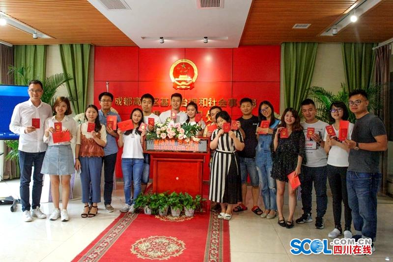 A local newspaper covered a local festival