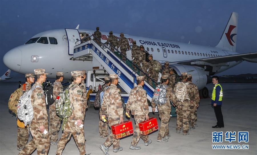 The military conducted rescue operations in areas affected by a hurricane