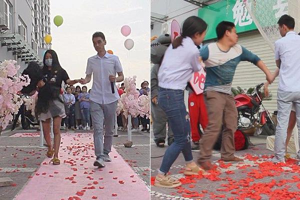 A community held a cultural festival featuring traditional dances music and food from different countries