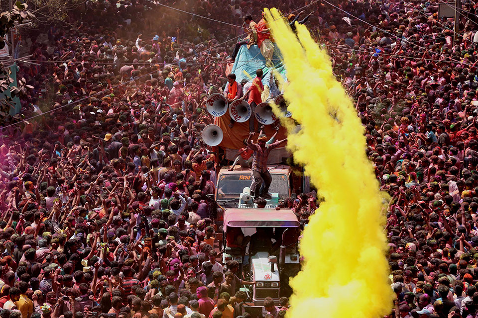 A community center offered free language classes to help immigrants integrate