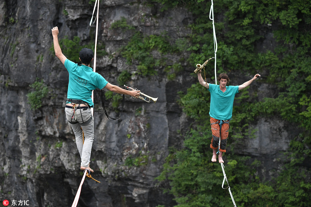 A construction company used drones to inspect the roof of a historic building before repairs