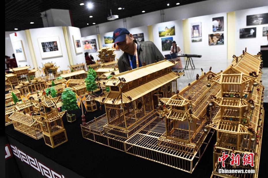 A museum displayed a collection of famous paintings on loan from another museum