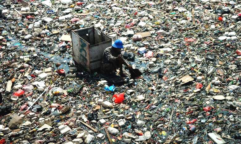 Local authorities announced a ban on single-use plastic bags in all retail stores starting next month